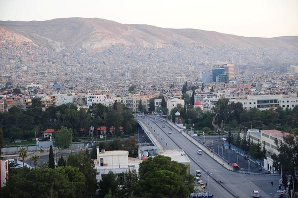 Дамаск на 14 април СНИМКА: РОЙТЕРС