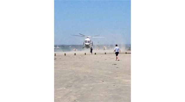 ЗАКЪСНЕНИЕ: Хеликоптерът на Бърза помощ пристига 40 мин след инцидента.