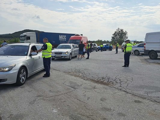 Спецакцията на МВР. Снимка: Архив