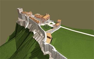 Дворецът на Асеневци на хълма Трапезица ще засенчи Царевец