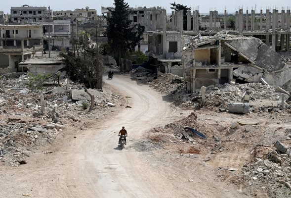 Кадър от Сирия: Ройтерс