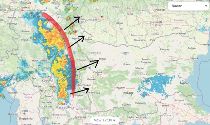 Графика www.meteobalkans.com