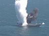 Виж как турска подводница потапя танкер в Черно море (Видео)