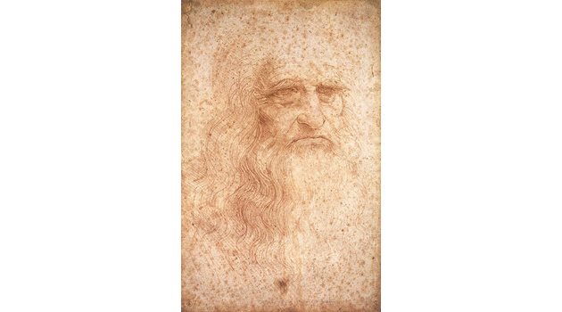Леонардо се ражда във Винчи през 1452 г. и умира във Франция през 1519 г.
