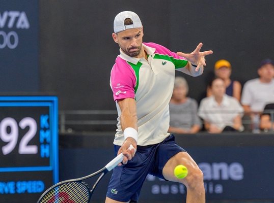 Григор Димитров
Снимка: X/BrisbaneTennis