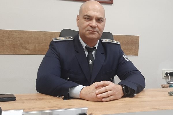 Шефът на Охранителната полиция и КАТ комисар Марин Димитров