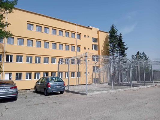 The renovated building of the detention center in Samoranovo