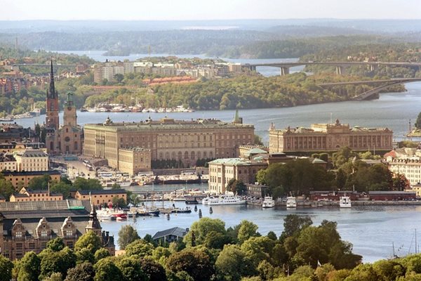 Кралският дворец в Стокхолм снимка pixabay
