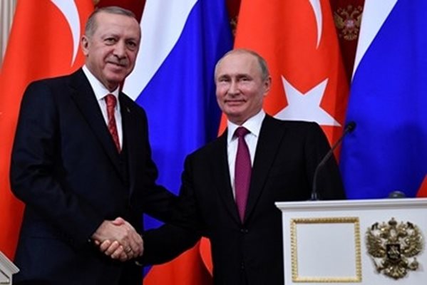 Владимир Путин и Реджеп Тайип Ердоган Снимка: Ройтерс