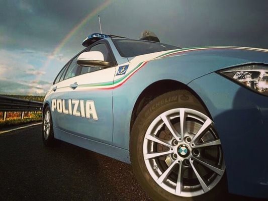 Италианска полиция. СНИМКА: Фейсбук