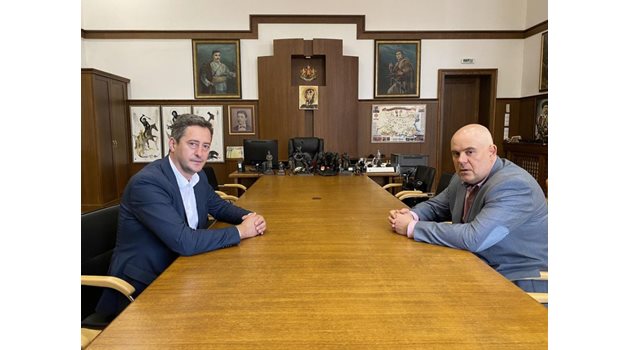 Главният прокурор Иван Гешев прие в кабинета си Марио Миланов.
