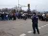 Софиянци блокираха Околовръстното шосе с искане за канализация