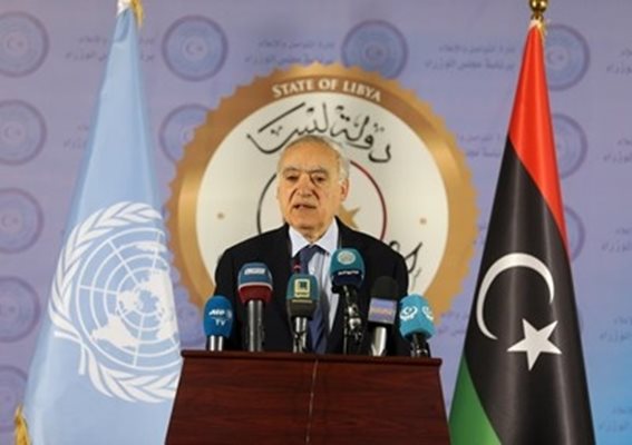Специалният пратеник на генералния секретар на световната организация за Либия Гасан Саламе СНИМКА: Ройтерс