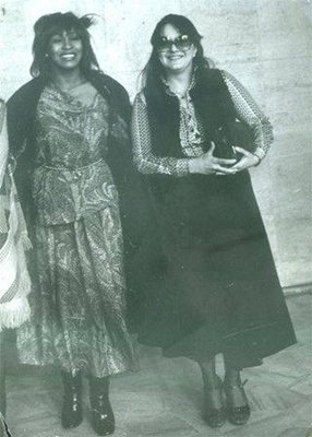 Заедно с Тина Търнър в БНТ през 1981 г.