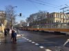 Огромно задръстване по "Дондуков" в София, авария спря трамваи и тролеи (видео, снимки)