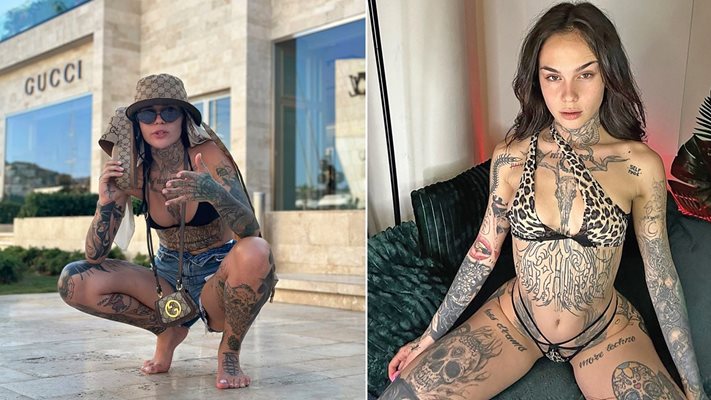Вижте защо татуираната порнозвезда Стефани Разсолков е бясна