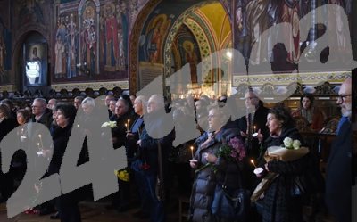 Опелото в църквата "Свети Седмочисленици" Снимки: Велислав Николов