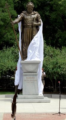 В началото на юни 2015 г. в София бе открит паметник на цар Самуил. СНИМКА: РУМЯНА ТОНЕВА