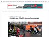 Възрастна жена се вряза с кола в трамвайна спирка в Германия