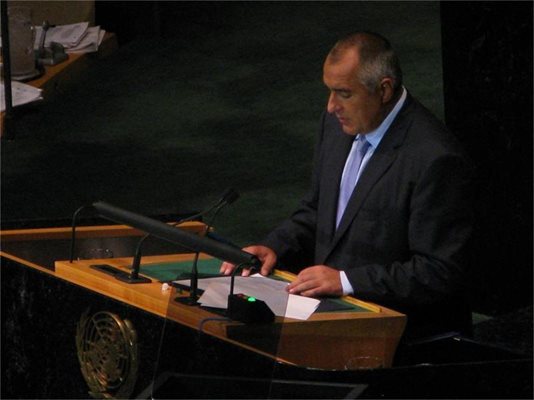 Премиерът Бойко Борисов използва трибуната на ООН, за да поздрави българите с празника на независимостта.
СНИМКА: АВТОРЪТ
