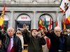 Активистки от Фемен прекъснаха демонстрация на привърженици на Франко