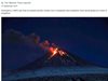 Предупредиха туристи да не посещават вулкан в Русия  (Снимки)