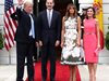 Доналд и Мелания Тръмп посрещнаха испанския крал Фелипе и кралица Летисия в Белия дом