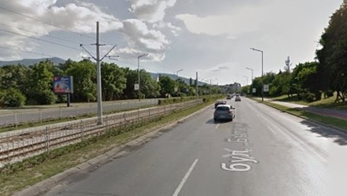 Бул. "България" в София Снимка: Google street view