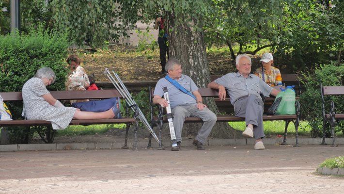 Средният доход на българина от пенсия е нараснал 2 пъти за последните 10 години. 
СНИМКА: ЙОРДАН СИМЕОНОВ