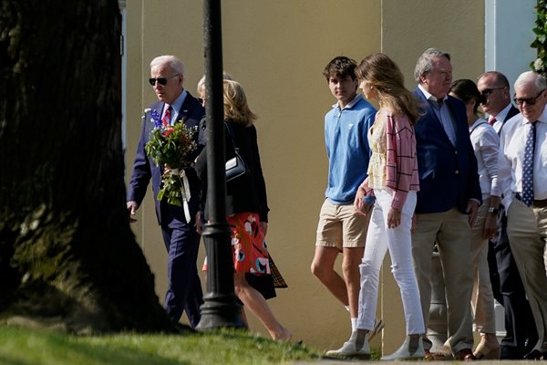 Джо Байдън отбеляза годишнина от смъртта на сина му Бо Снимка: Ройтерс