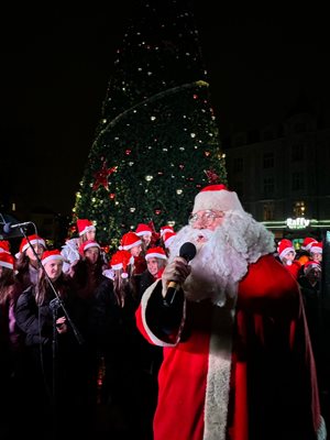 Пожелания отправи и Дядо Коледа.