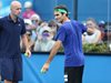 След 6 месеца: Федерер се завърна на корта с победа