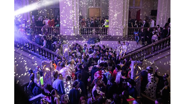 Serbia is celebrating New Year’s Eve loudly