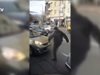 Ядосан шофьор изтръгна номера на кола, засякла го на кръстовище в София