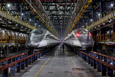 Очаква се пътуванията по железниците да достигнат 280 милиона. СНИМКА: Радио Китай