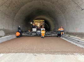 ремонтът на тунел "Топли дол" на магистрала "Хемус"