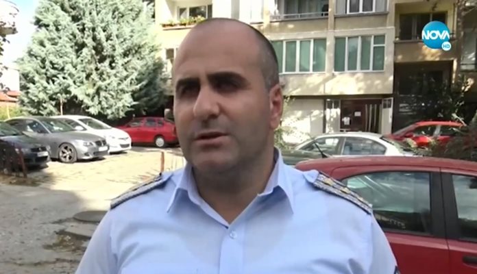 Главен инспектор Виктор Празов - началник на "Охранителна полиция" - Пловдив Кадър: Нова тв