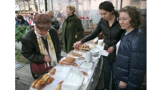 Не липсваха и руските пирожки.