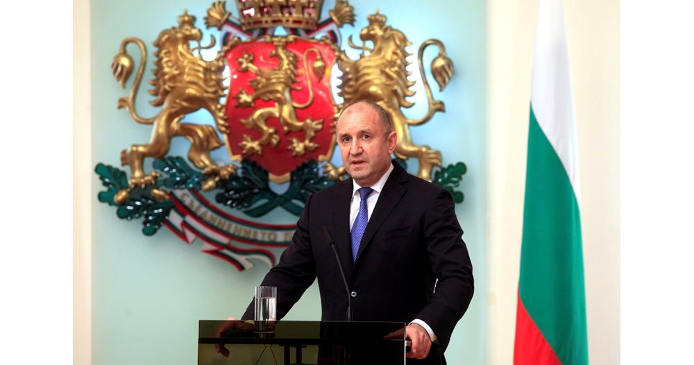 President Rumen Radev condemns attack on Nova Kakhovka dam posing risk to civilians and environment