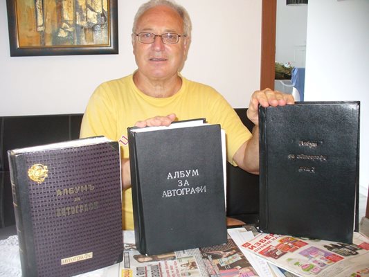 Георги Бирников продължава и днес хобито на баща си Аспарух.