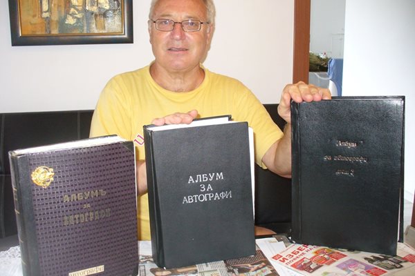 Георги Бирников продължава и днес хобито на баща си Аспарух.