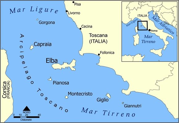 Горгона е най-северното островче от Тосканския архипелаг.