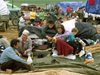 Бивш немски министър пренощува на палатка в Идомени в подкрепа на бежанците
