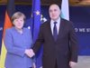 Меркел: Германия ще продължи да работи на страната на България (Видео)