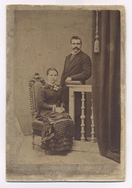 Сава Пенев и съпругата му