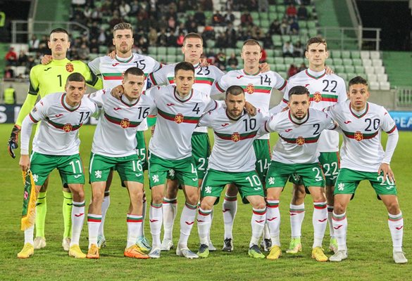 Стартовите 11 на България преди мача с Гибралтар в Разград