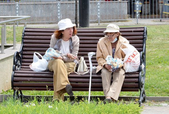Най-самотни у нас се чувстват хората над 65-годишна възраст.

СНИМКА: ЙОРДАН СИМЕОНОВ