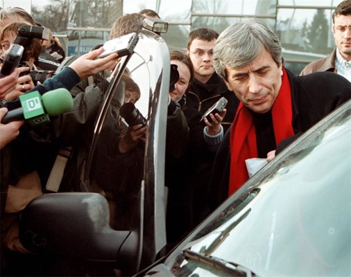 Стоян Ганев в България през 2003 г.
Снимка Архив