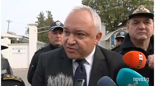 Вътрешният министър Иван Демерджиев 
Кадър: Нова