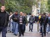 30-ина митничари мълчаливо окупираха съда в Пловдив в подкрепа на арестувани колеги